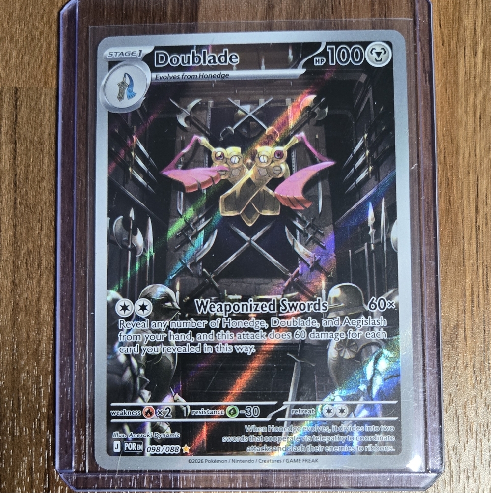 Pokémon Card Full Art - Doublade
